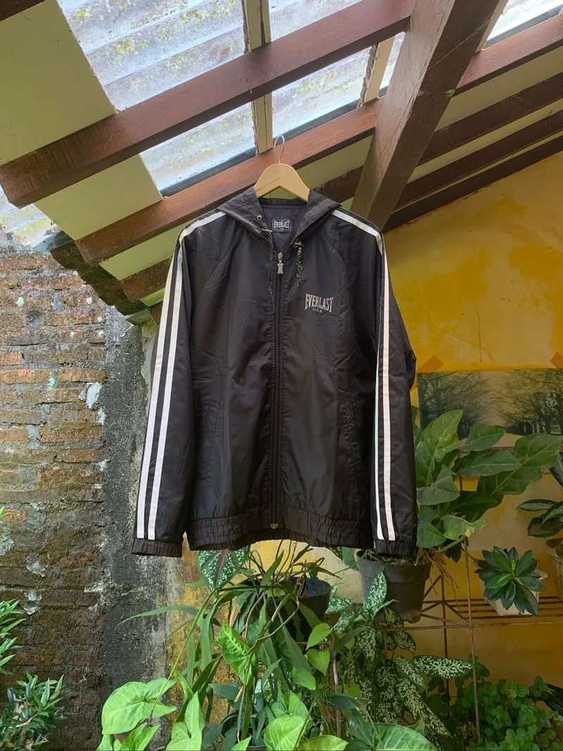 EVERLAST WINDBREAKER TAPPED JAKET PARASUT photo 1