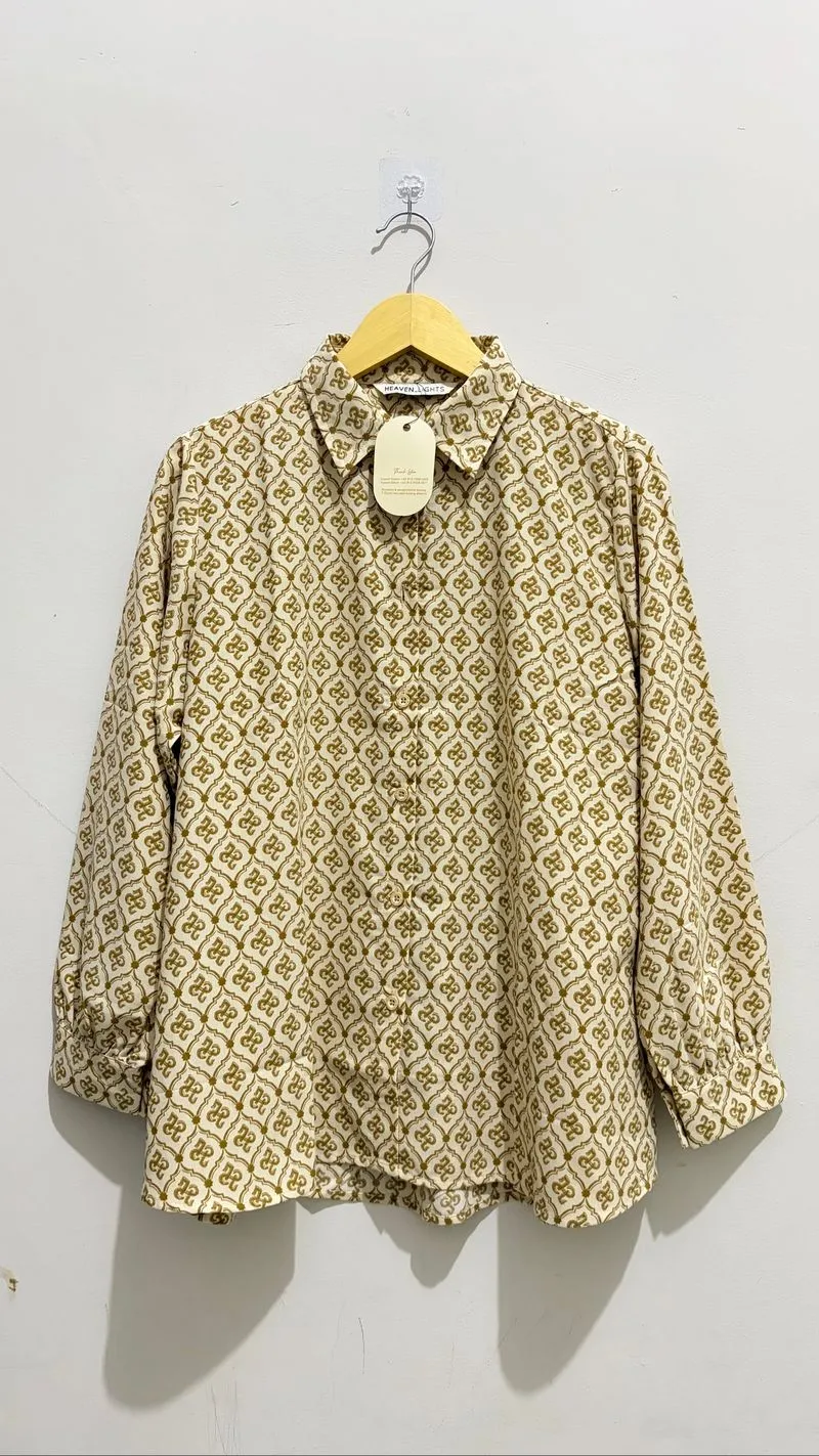 NEW Kalena Autonoma Shirt SUMMER by Heaven Light sz L photo 1