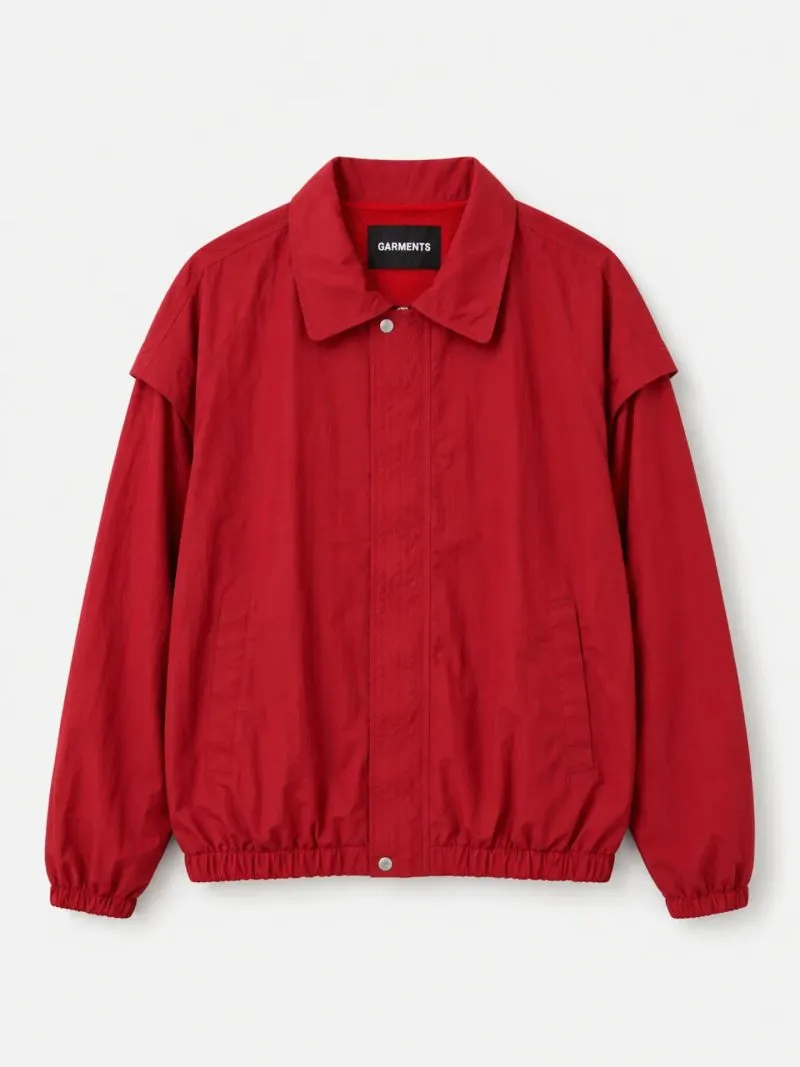 GARMENTS NYLON RED WORK JACKET | OUTERWEAR | GS  photo 1