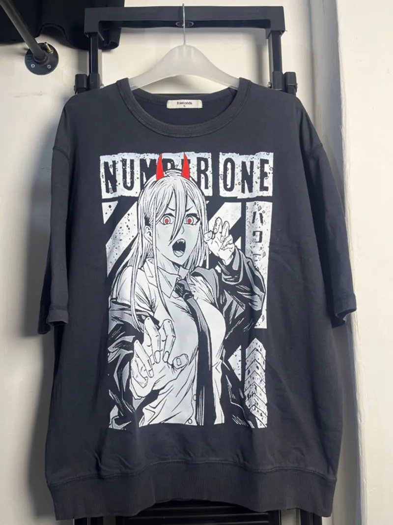 Bootleg Tee CHAINSAW MAN  Tag 8 SECONDS  photo 1