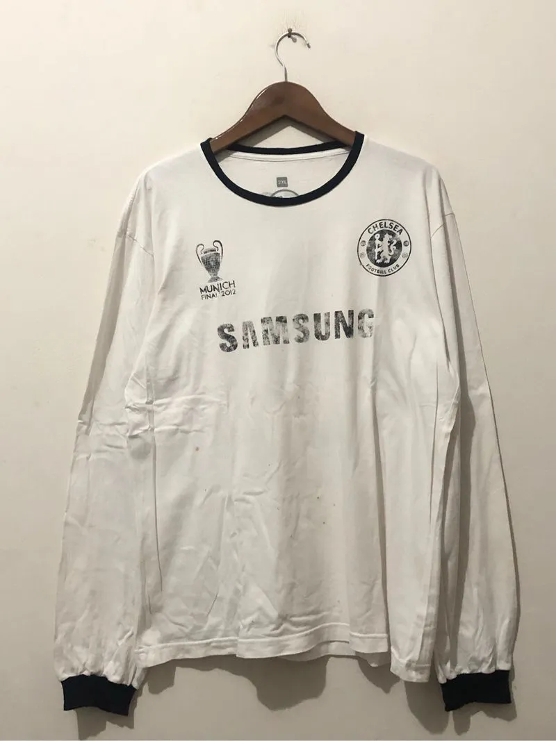 Chelsea Petr Cech UCL Final Munich 2012 Long Sleeves photo 1