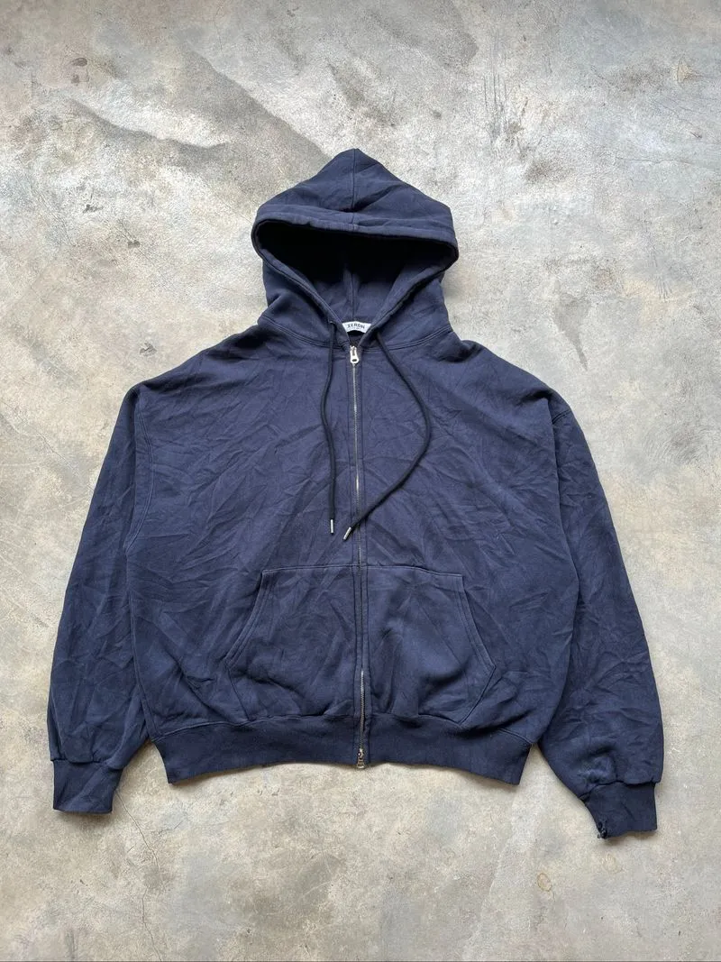 Hoodie Double zipper Navy by Xeron photo 1