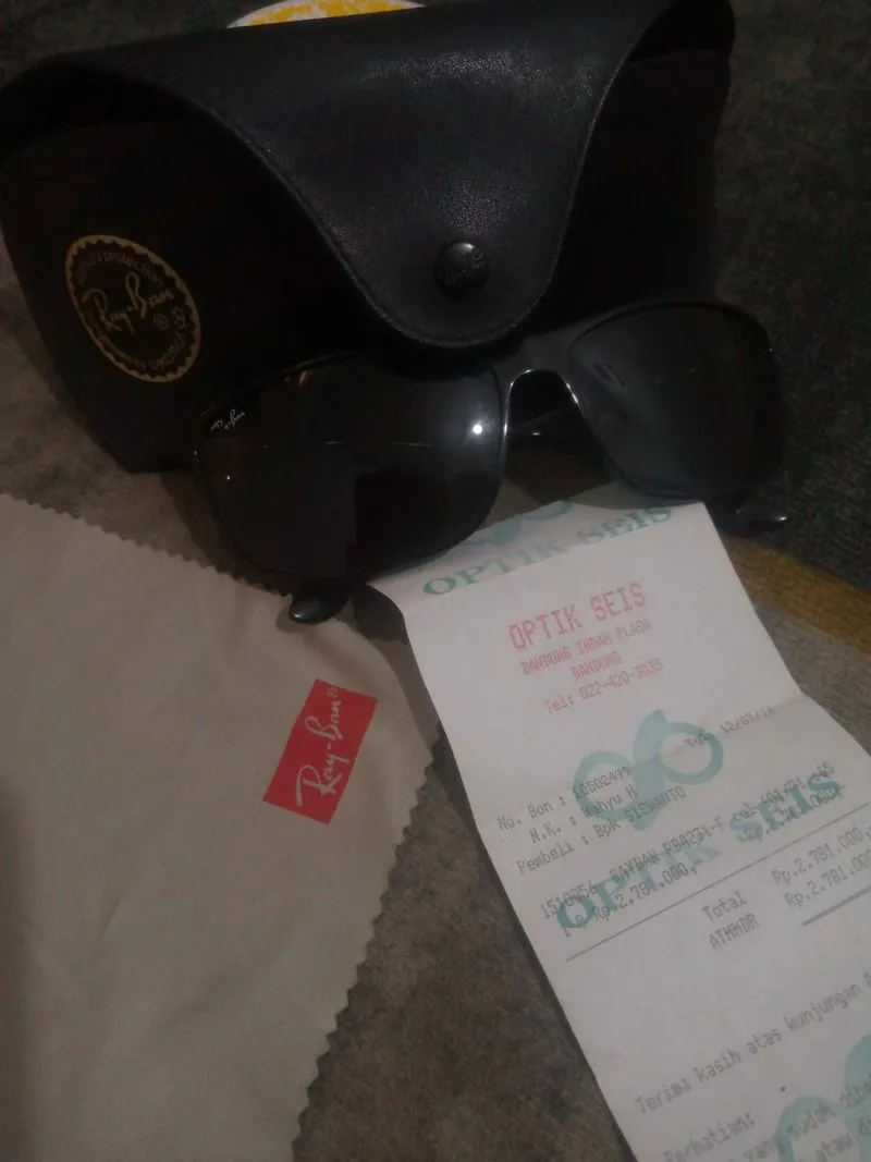 Kacamata Rayban ori made in Italy photo 1