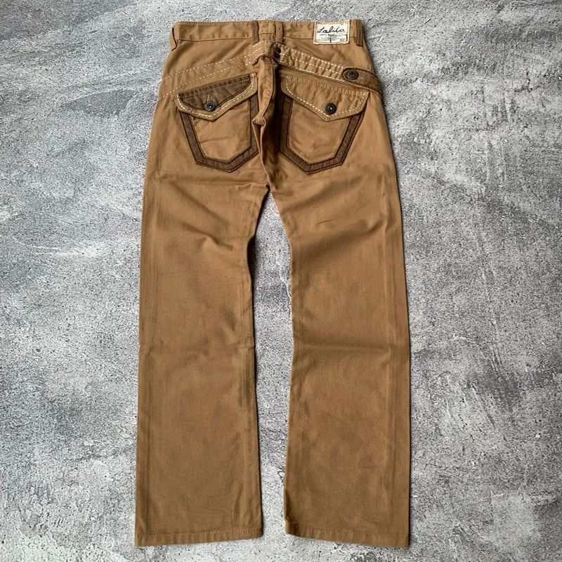 Yoshitomo Nara Lolita Leather Mark Pocket Pants photo 1