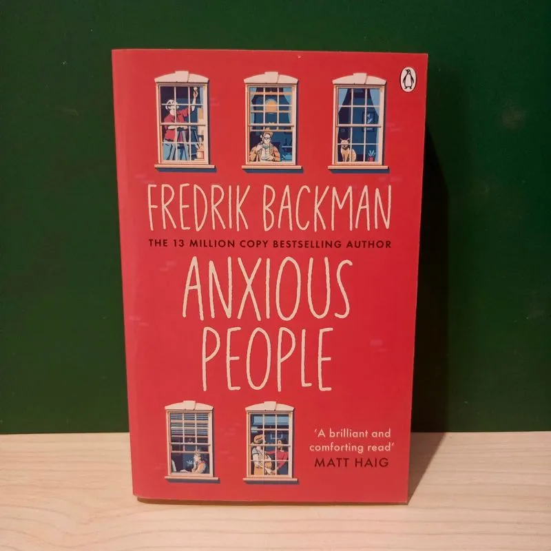 Anxious People by Fredrik Backman photo 1