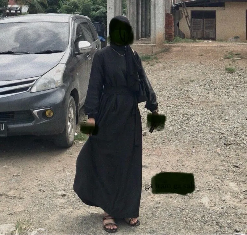 pl dress kondangan/pesta black satin photo 1
