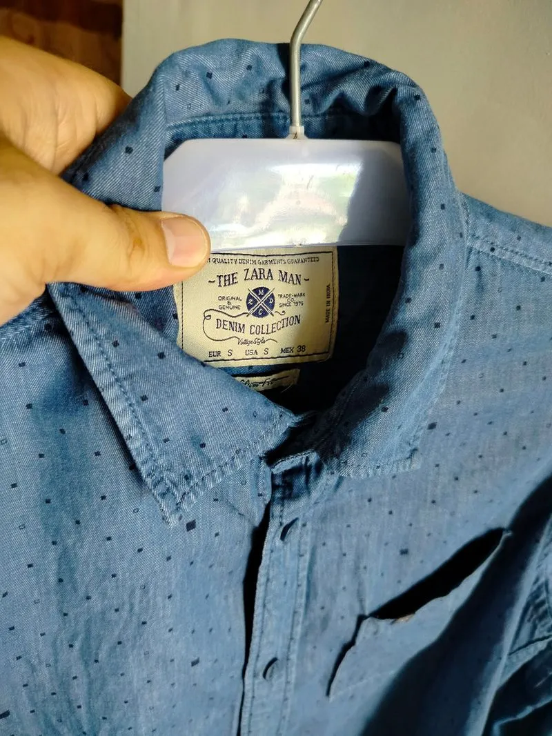 kemeja pria SIZE S kasual zM branded photo 1