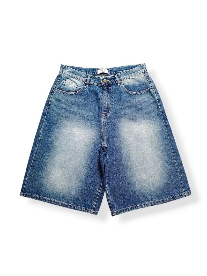 "Triple J" Jorts Blue Washed photo 1