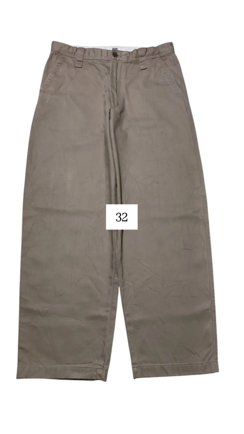 UNIQLO UNDERCOVER BARREL TWILL WORKPANTS COKSU SIZE 32 photo 1
