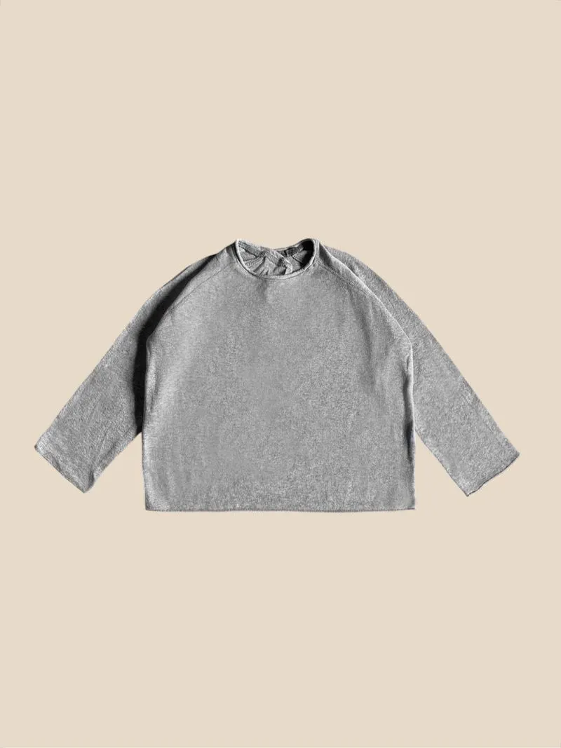 Bien a Bien boxy fit long sleeve tee kaos kids anak  photo 1