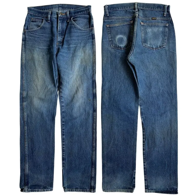 (31X33) 90s Rustler Straight Leg Men's Jeans photo 1