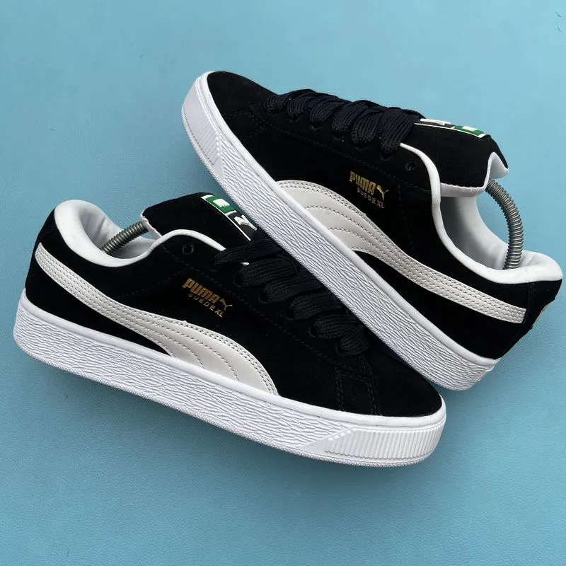 Puma Streetwear Casual Sneakers Pria white black photo 1