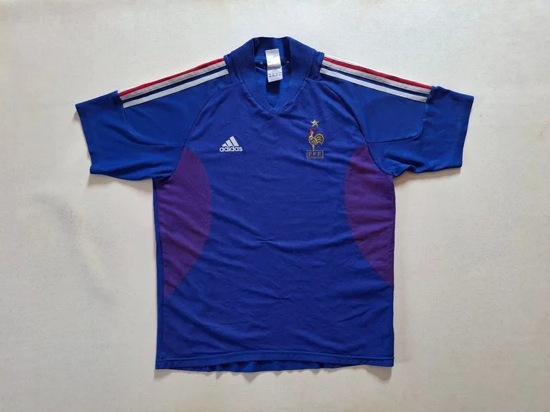JERSEY PRANCIS HOME 2002-2004 ZIDANE ORIGINAL 100% photo 1