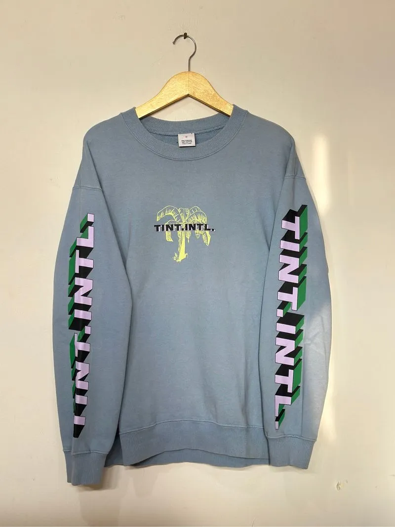 Thisisneverthat Crewneck Spellout Sweater Rare photo 1
