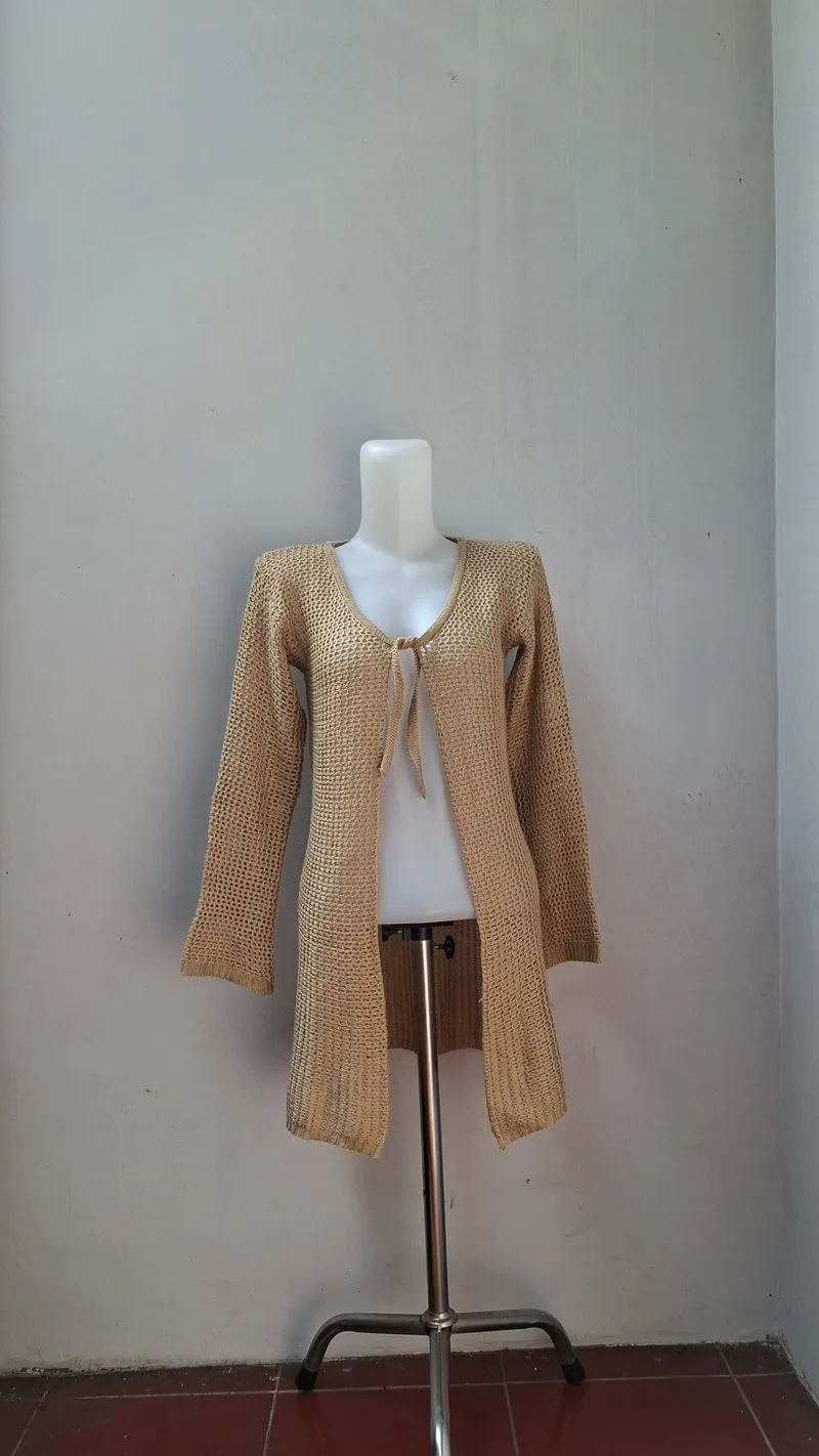 Cardigan knit jaring photo 1