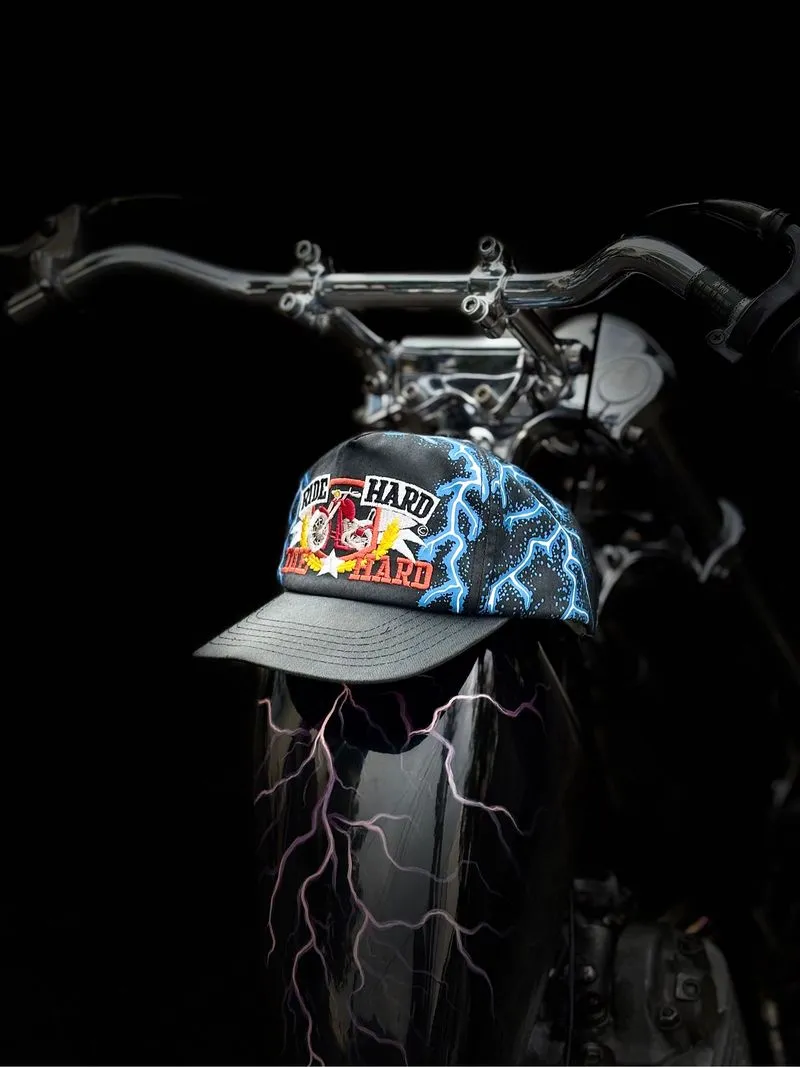 Vintage 90s Rare Ride Hard Die Hard Official Lightning Bike  photo 1