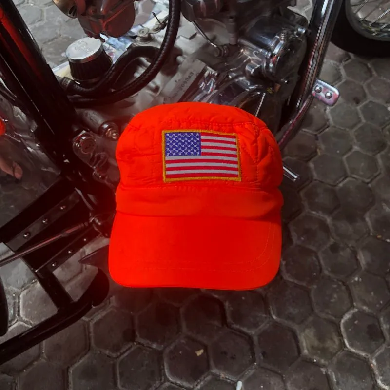 American Flag Earflap Hat photo 1