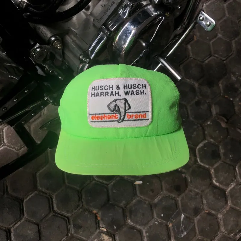 Vintage Husch Patch Stabilo Nylon Hat photo 1