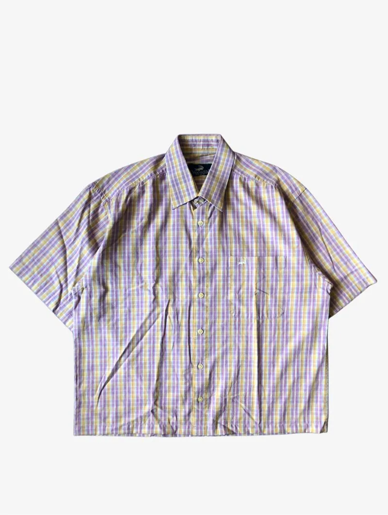 Boxy Shirt Short Sleeve plaid by Crocodile  photo 1