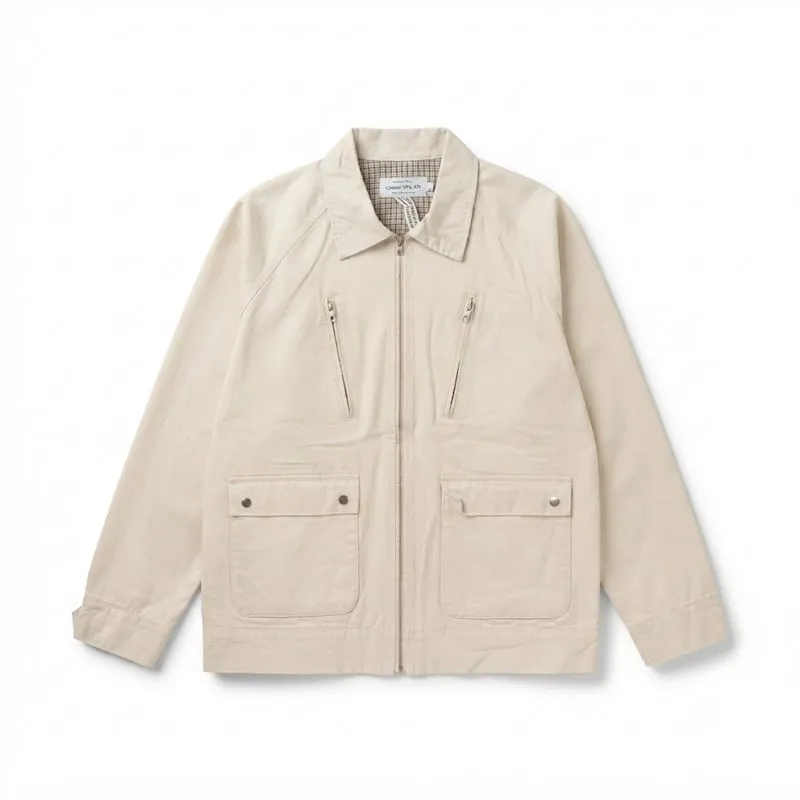 Dyclez MFG SEOUL Work Plaie Lined Canvas Drizzler Jacket photo 1