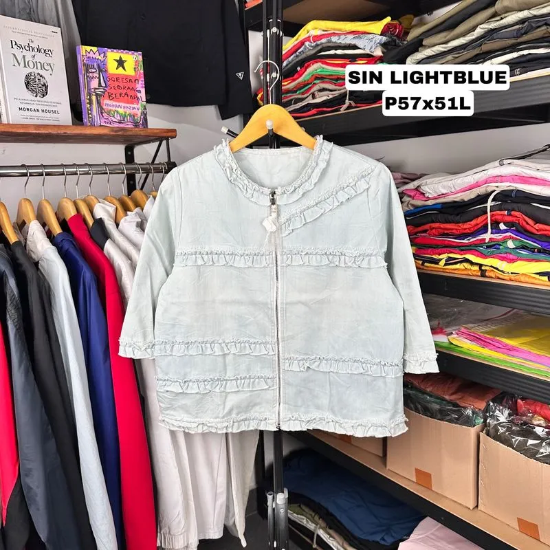 Sin Lightblue Outer Jacket photo 1