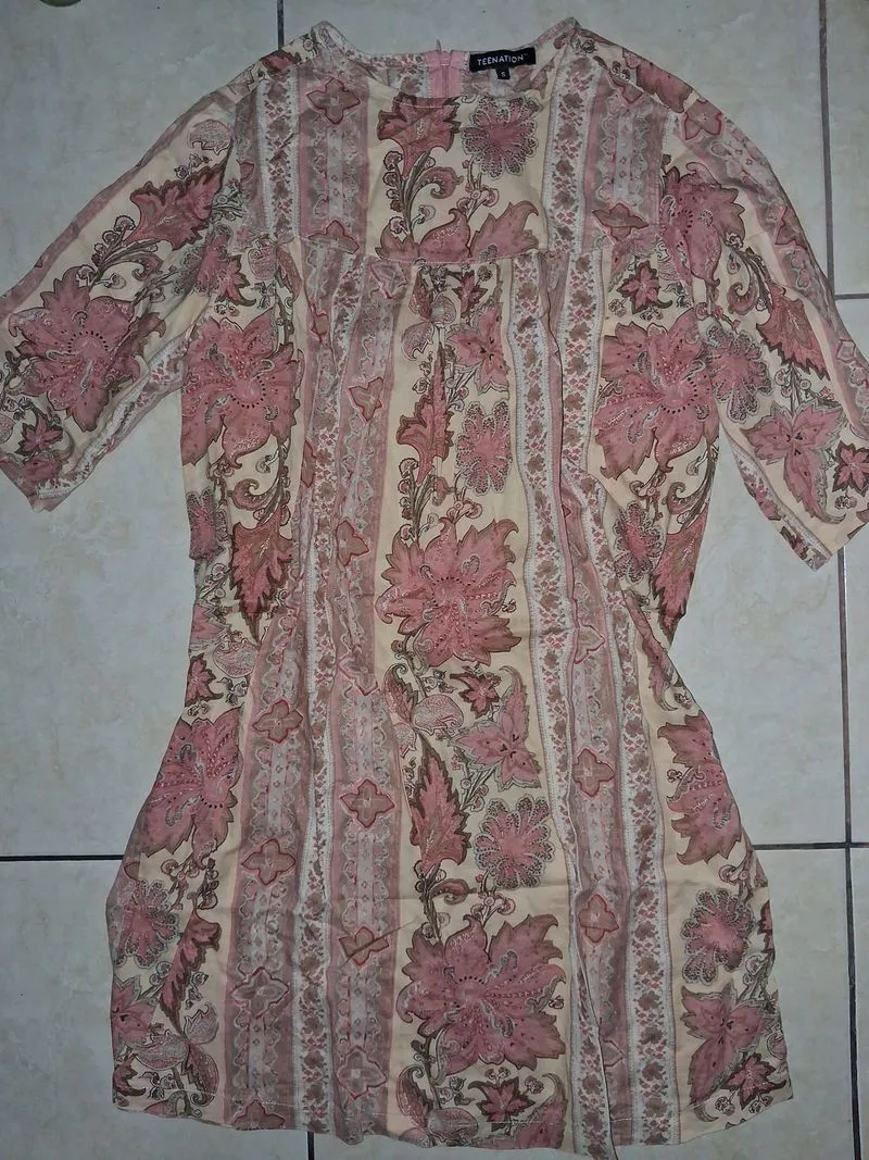 Blouse vintage batik photo 1
