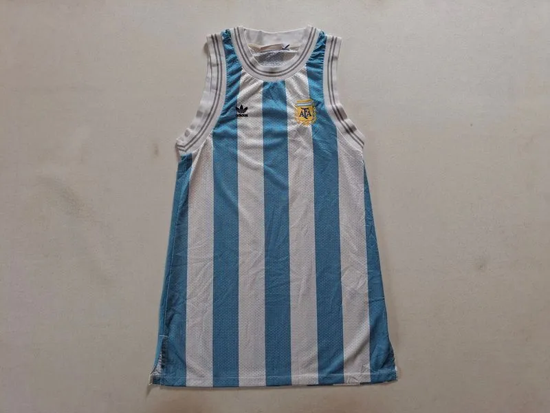 JERSEY ADIDAS TANK DRESS ARGENTINA ORIGINAL 100% photo 1