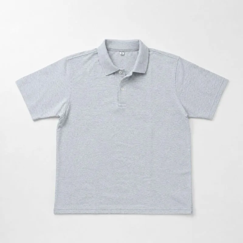 Polo Shirt UNIQLO Basic Misty Soft Grey photo 1