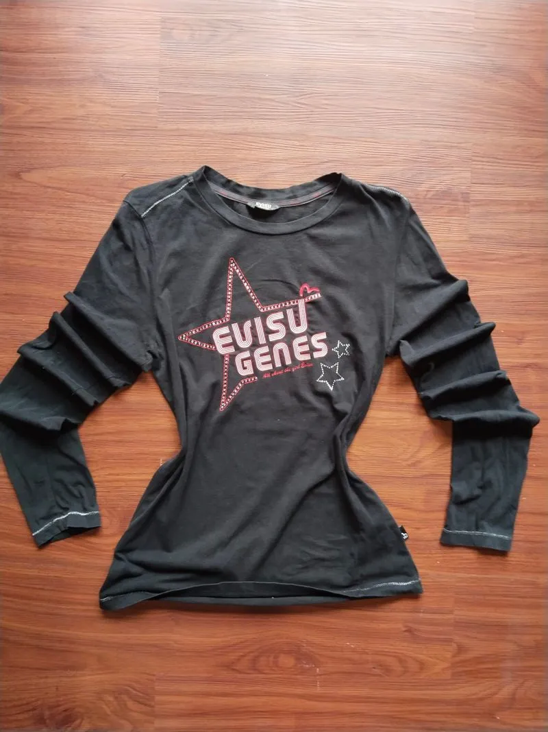 Long sleeve EVISU cuttingan cewek photo 1