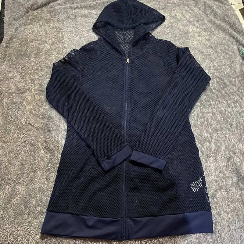 MESH JACKET JARING BIRU TUA DARK BLUE photo 1