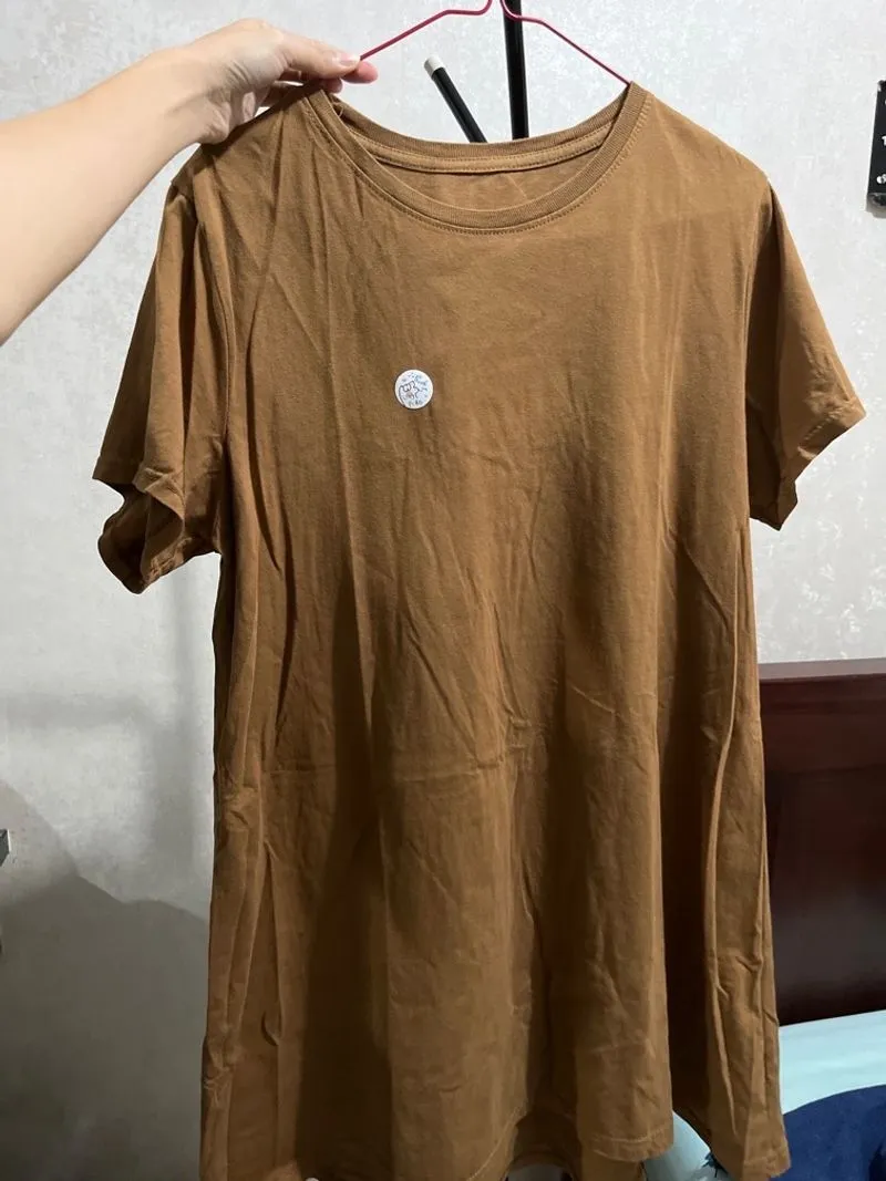 Casual Casual dress Wanita brown photo 1