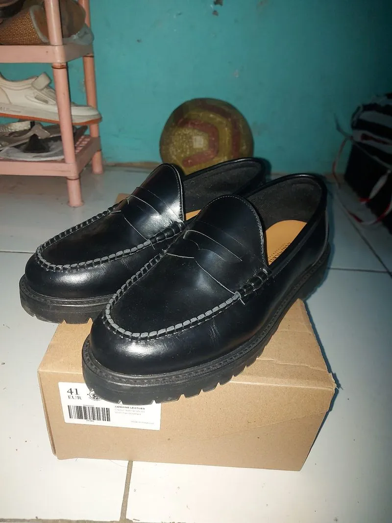 Beinwickel chunky penny loafers size 41 (26,6 cm) photo 1