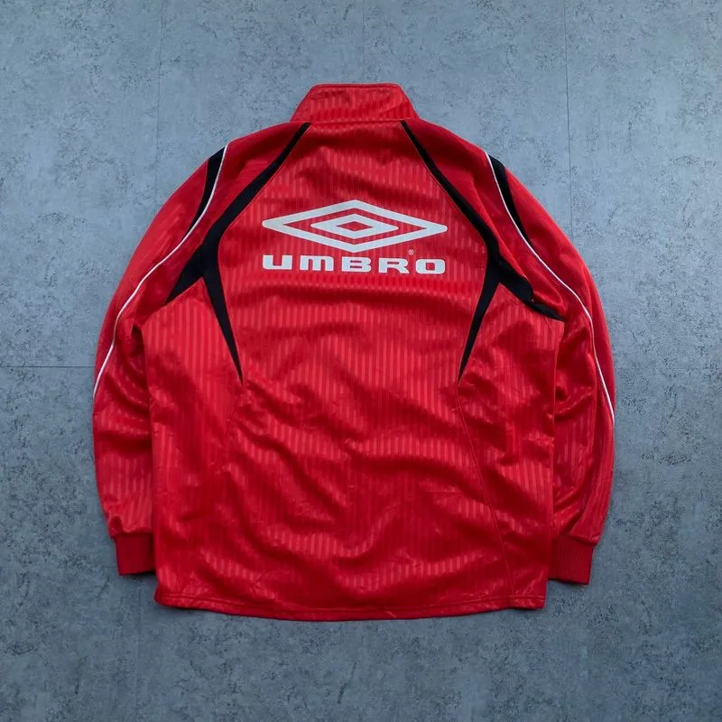 Umbro 00s Track Jacket red photo 1
