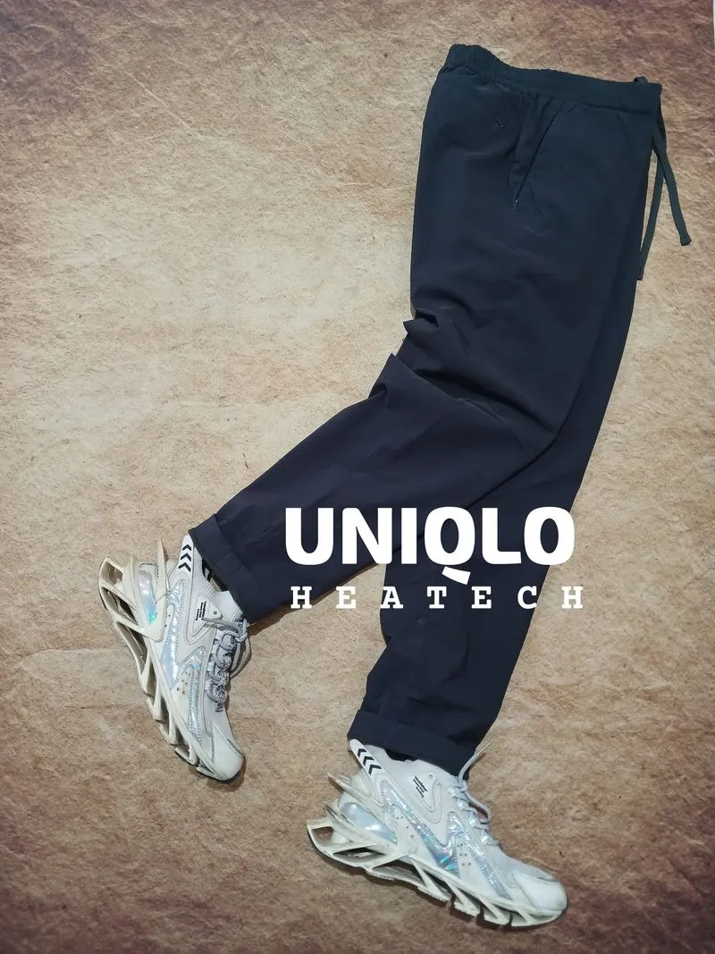 Uniqlo heattech rilexpant prashute second thrift photo 1