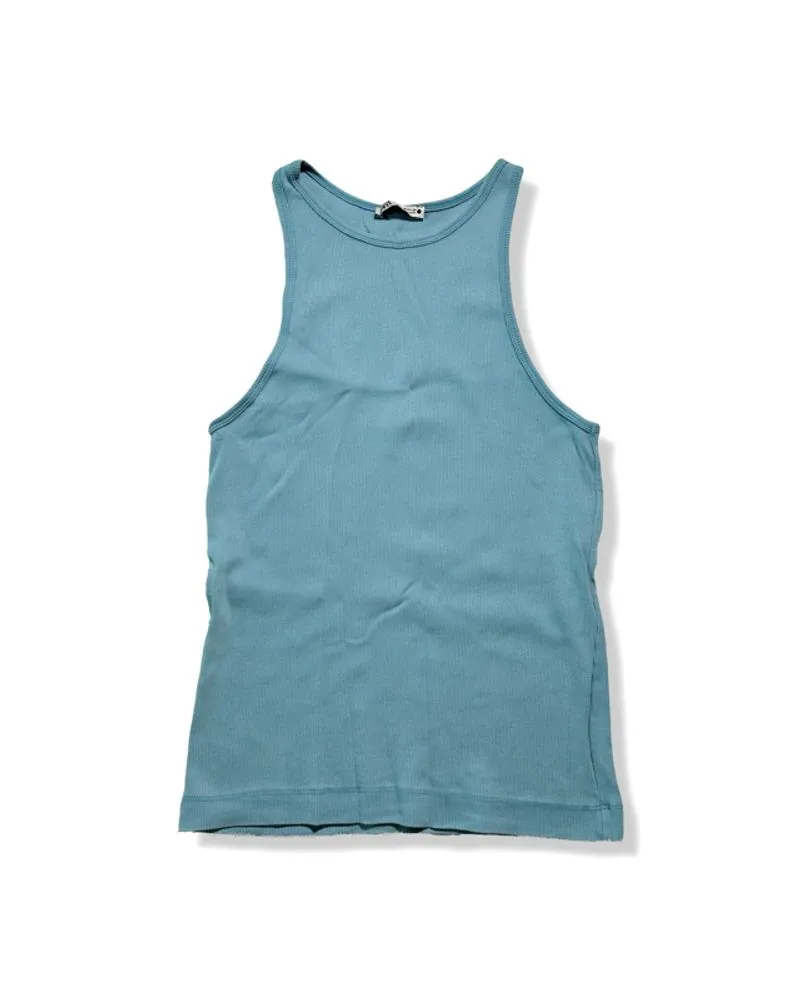 ZARA Y2K Casual Vest Wanita blue photo 1
