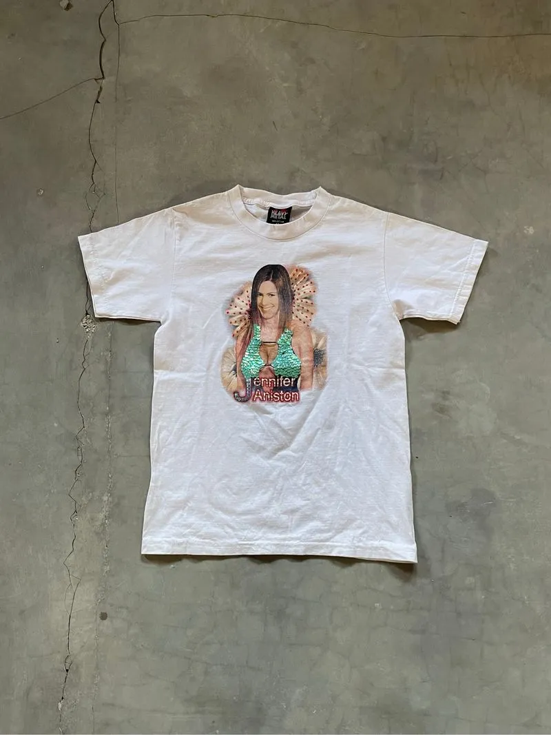 Y2k Vintage Grunge Emo Goth Jennifer aniston T-Shirt  photo 1