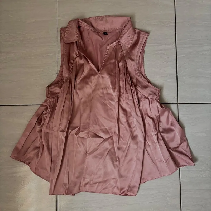 sleeveless pink photo 1
