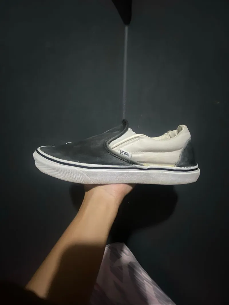vans slip on bw  photo 1