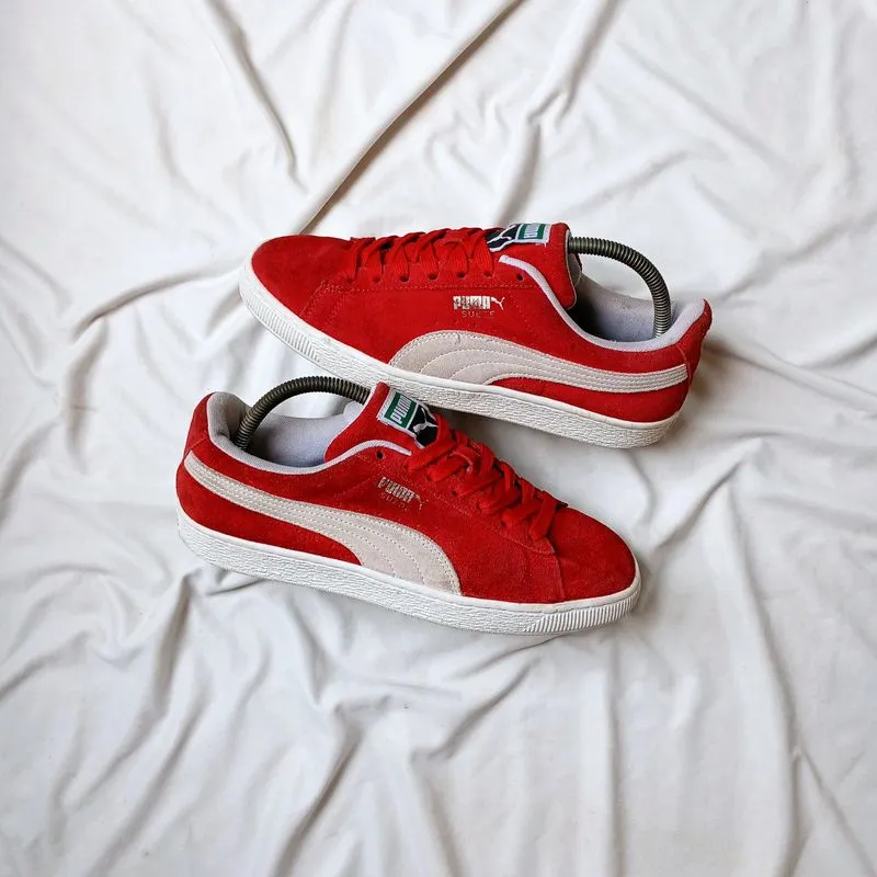 Puma Suede 'Red White' photo 1