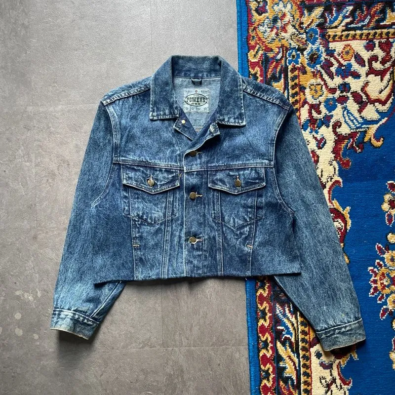 Powers crop jeans jacket photo 1
