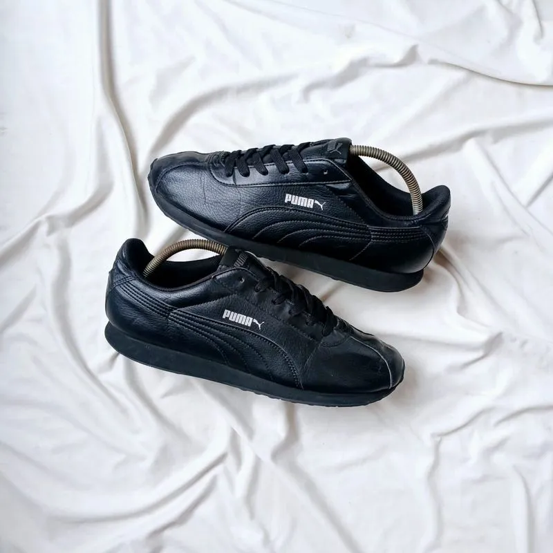 Puma Turin Leather 'Triple Black' photo 1