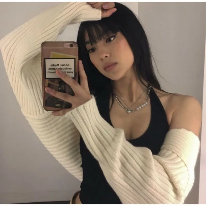Liam Oversize Crop Cardigan / Bolero Knit / Outer Knit Premi photo 1