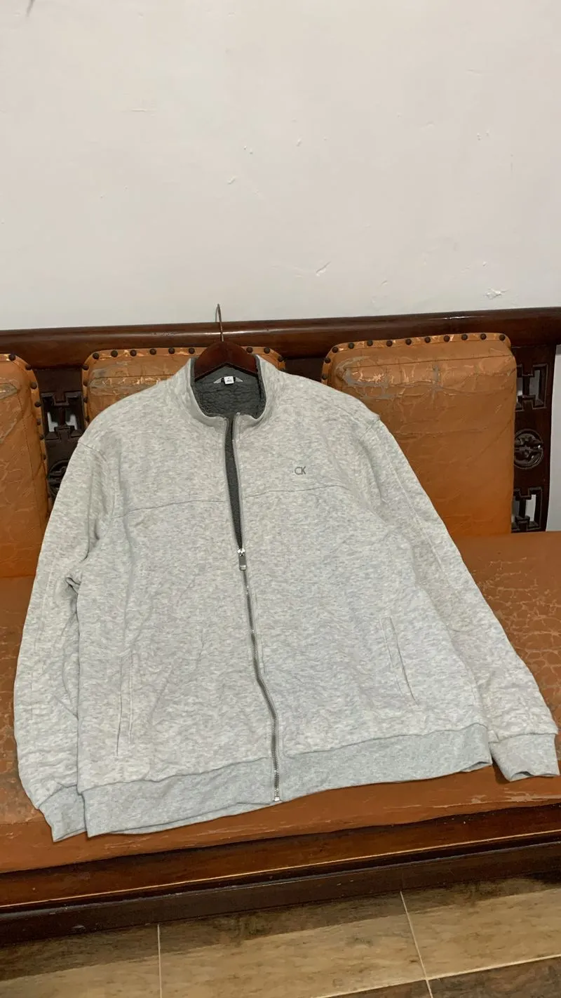 Calvin Klein Avant Garde Bomber jacket Pria gray photo 1