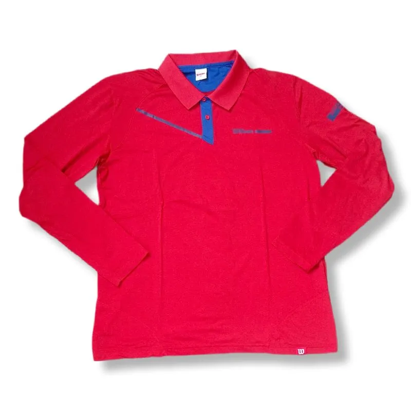 WILSON RUGBY LONG SLEEVE JERSEY | KAOS POLO | KDU #13  photo 1