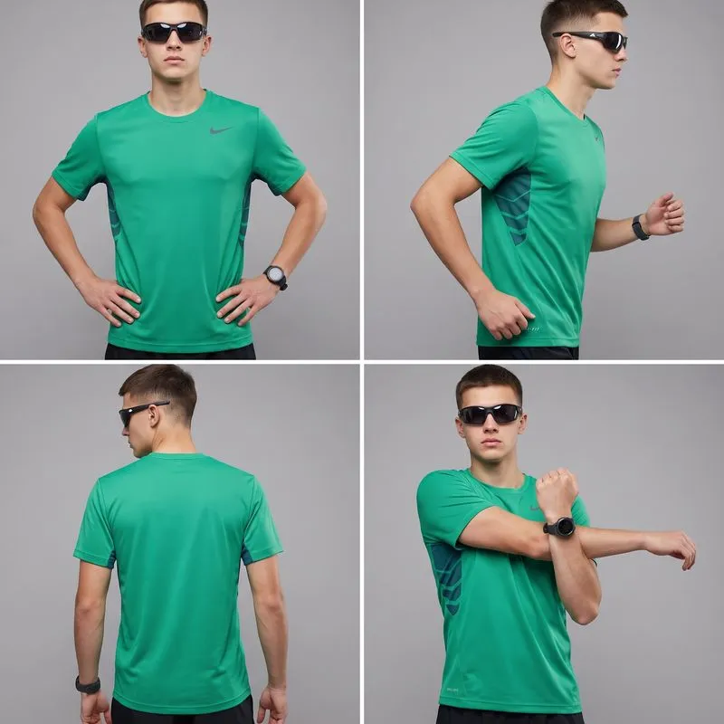 NIKE DRI-FIT Kaos Olahraga Pria Size M-L photo 1