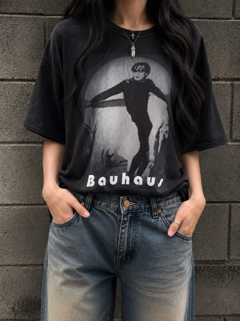 Vintage 90s Bauhaus tees photo 1
