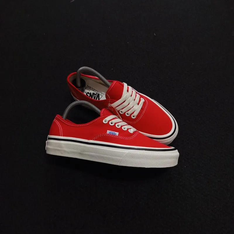 Vans Authentic 44 DX Anaheim Factory Red White photo 1