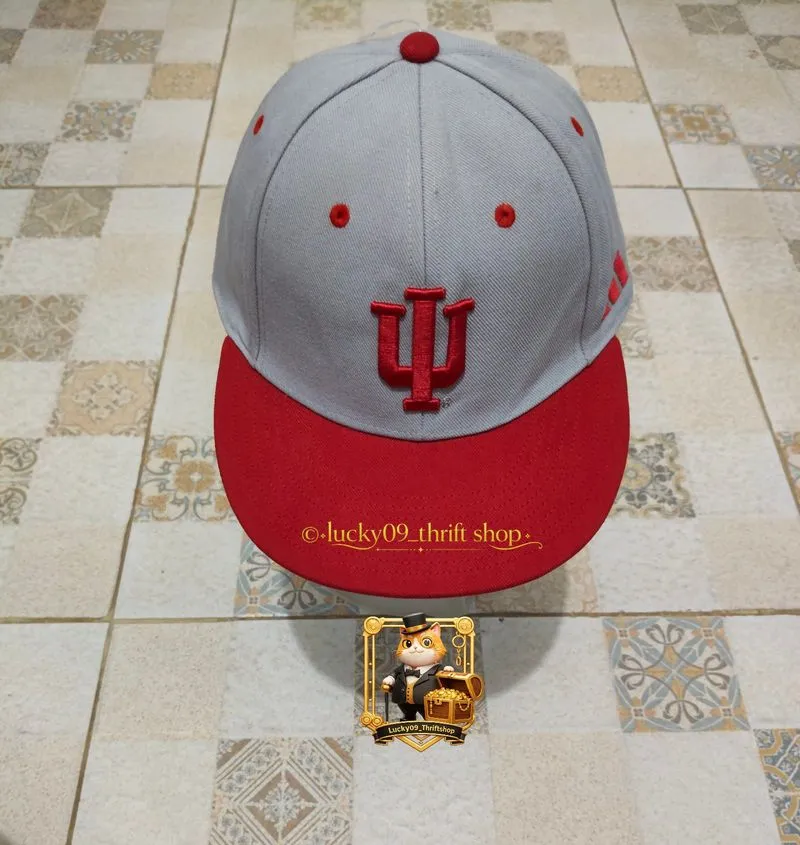 Adidas x Indiana Hoosiers NCAA Fitted Cap 7 1/2 photo 1