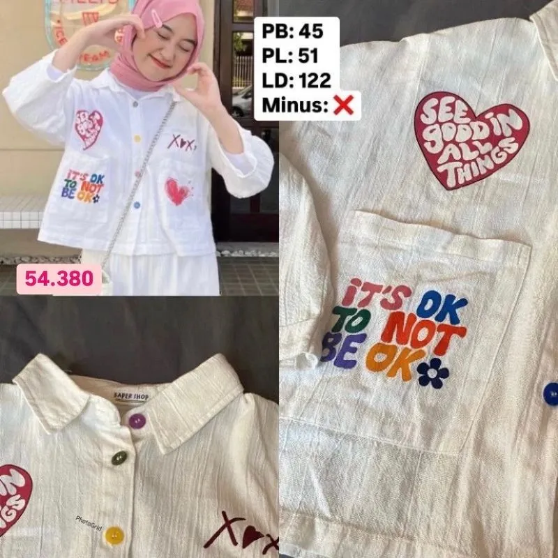 Coquette Casual Cardigan Wanita white photo 1