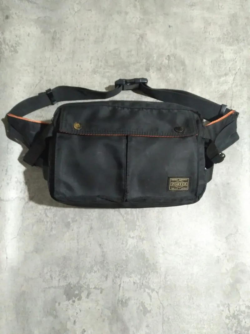 Porter Yoshida Streetwear Casual Bag Pria black